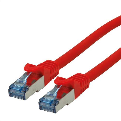 ROLINE S/FTP (PiMF) Patch Cord Cat.6A/Livello componente LSOH rosso 2m