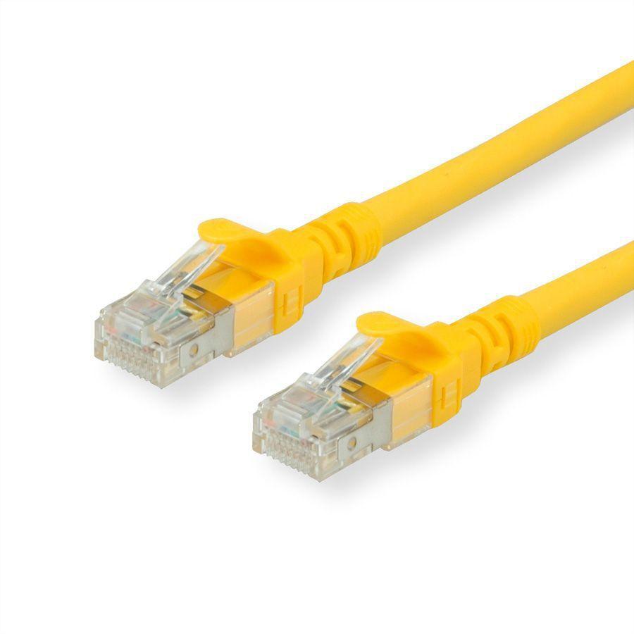 ROLINE CAT.6a S/FTP cavo di rete Giallo 7 m Cat6a S/FTP S-STP (Roline CAT6A S/FTP CU LSZH Ethernet Cable Yellow 7.5m)
