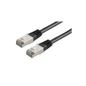 ROLINE S/FTP [PiMF] Patch Cord Cat.6, black 7.0m cavo di rete Nero (Roline CAT6 S/FTP PimF CU Ethernet Cable Black 7m)
