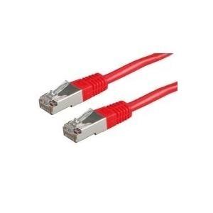 ROLINE 21.15.0361 cavo di rete Rosso 5 m Cat5e SF/UTP [S-FTP] (Roline CAT5e S/FTP CU Ethernet Cable Red 5m)