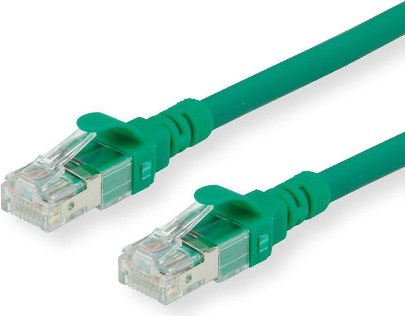 ROLINE Cat6 2m cavo di rete Verde U/UTP [UTP] (Roline CAT6 UTP CU LSZH Ethernet Cable Green 2m)