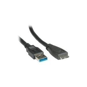 ROLINE - Cavo USB - 9 pin USB tipo A (M) - 10 pin micro-USB tipo B (M) - 3 m (USB 3.0) - nero (11.02.8877)