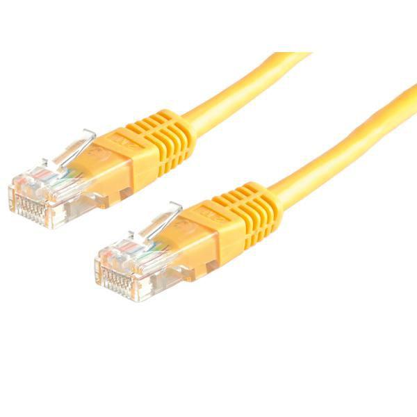 CAT.6 UTP PATCH CABLE RED 0.5M