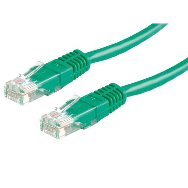 NETWORK CABLE CAT6 UTP GREEN 1M
