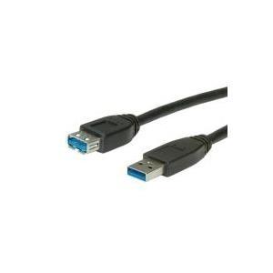 *CAVO USB 3.0 CONNETTORI A-A MASCHIO/FEMMINA MT 1,80 BIANCO