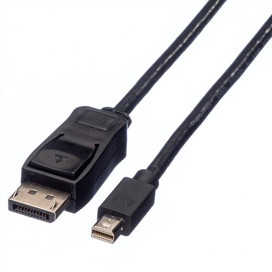 Value 11.99.5638 cavo DisplayPort 1,5 m Mini DisplayPort Nero (VALUE DisplayPort Cable DP-MiniDP. M/M. Black 1.5m)
