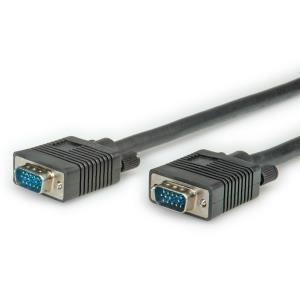 Cavo SVGA HD15 ST - ST 20m, 20 m, VGA D-Sub, VGA D-Sub, Maschio, Maschio, Nero