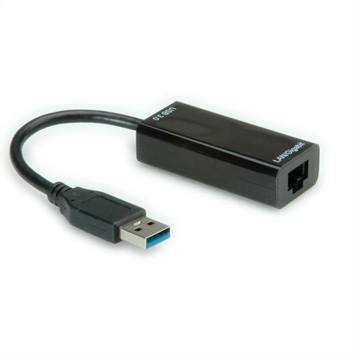 CONVERTITORE USB 3.2-GIGABIT LAN ETHERNET ADPT CON CAVO VALUE