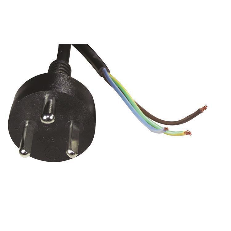 ROLINE 30.17.9006 cavo di alimentazione Nero 3 m DK-EDB (Power Cable Black 3 M Dk-Edb - Warranty 12M)