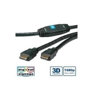 Cavo HDMI ad alta velocitÃ  ST-ST, con ripetitore 30 m, 30 m, standard HDMI tipo A, HDMI tipo A