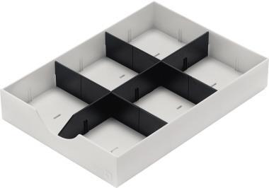 Inserto per cassetti in polistirolo bianco