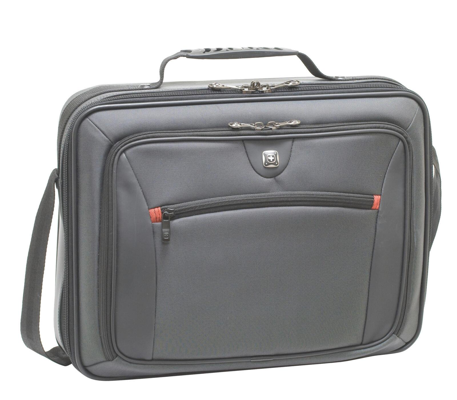 Wenger/SwissGear Insight borsa per notebook 396 cm 15.6 Valigetta ventiquattrore Grigio (Wenger Insight 15.6 Single Laptop Case)