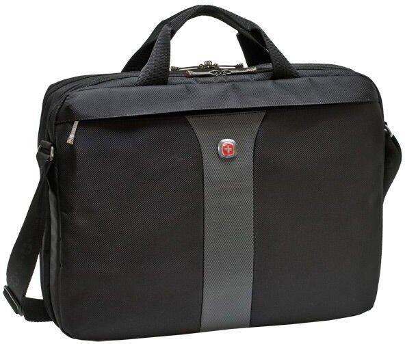 Wenger/SwissGear LEGACY 432 cm 17 Valigetta ventiquattrore Nero (Wenger 17 Legacy Double Computer Case)
