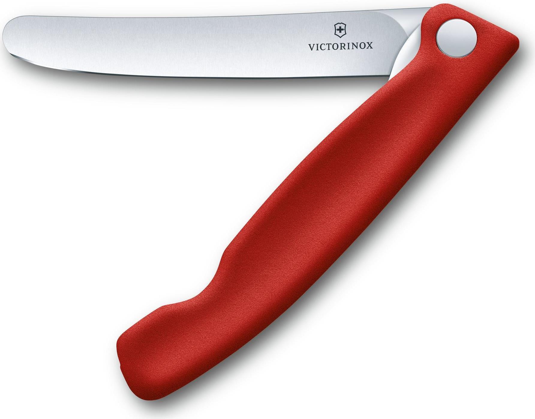 Coltello per verdure VICTORINOX Swiss Classic argento, rosso