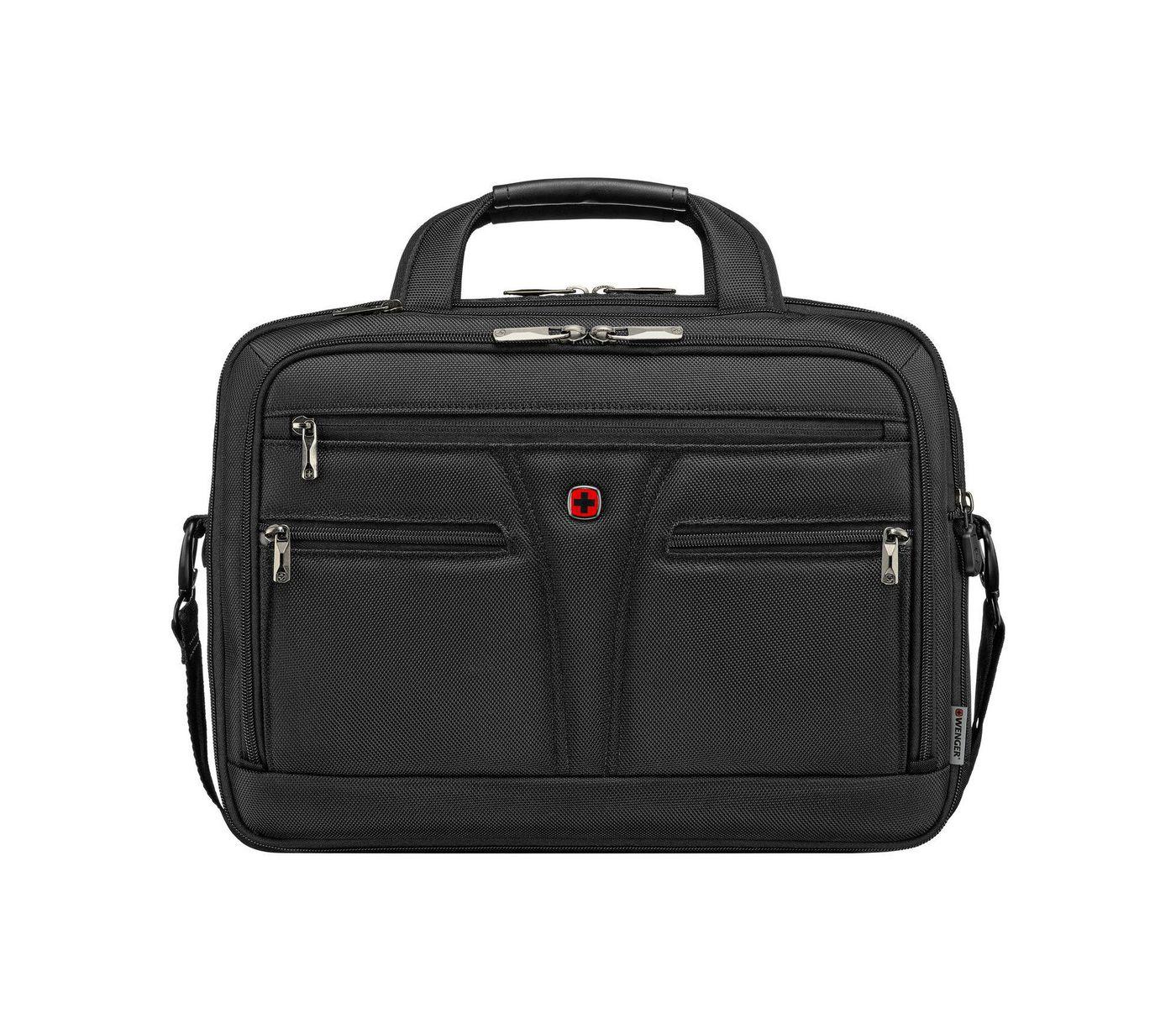 Wenger BC Refresh, BC Star, espandibile, borsa per laptop da 14" a 16", nera