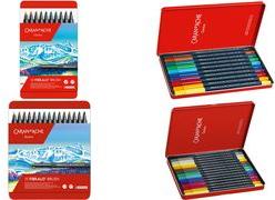Caran d'Ache Painter in fibra Fibralo Brush 15 Metalletui Punta di pennello flessibile e robusta molle dopo ogni - 5 punti (186