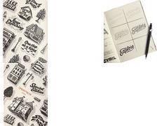 Caran D'Ache Sketchbook Rylsee, Din A5, Blanko 32 Foglio / 64 pagine, copertina rigida, stampata, avorio di carta, - 1 pezzo (4