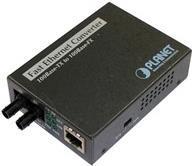 Planet FT-801-Media Converter-Fast-Fast Ethernet-10base-T, 100Base-FX, 100Base-TX-RJ-45 / ST Multi-Mode-up a 2 km-1310 nm (FT-8