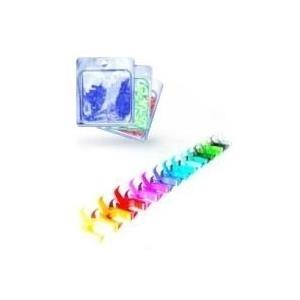 PatchSee PatchClip - Codifica colore per connettori - Blu fluorescente (confezione da 50)