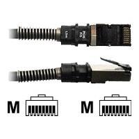 PatchSee PCI6Patch - cavo patch - da RJ-45 (M) a RJ-45 (M) - 21 m - FTP - CAT 6a - schermato senza alogeni - nero