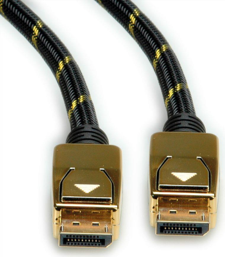 Roline 11.04.5922 Cavo DisplayPort 3 M nero - oro (11.04.5922))