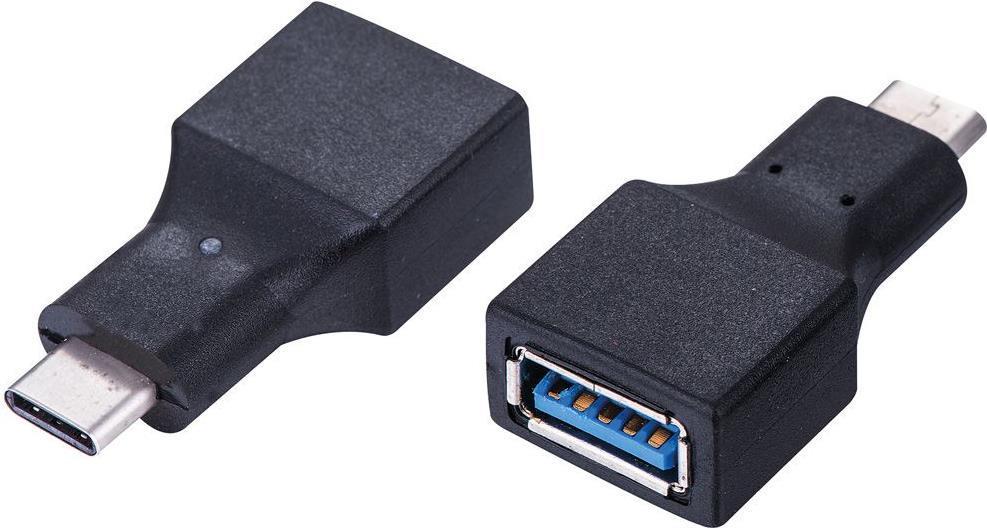 Valore 12.99.9030 Adattatore cavo USB Tipo C Tipo A Black (12.99.9030)