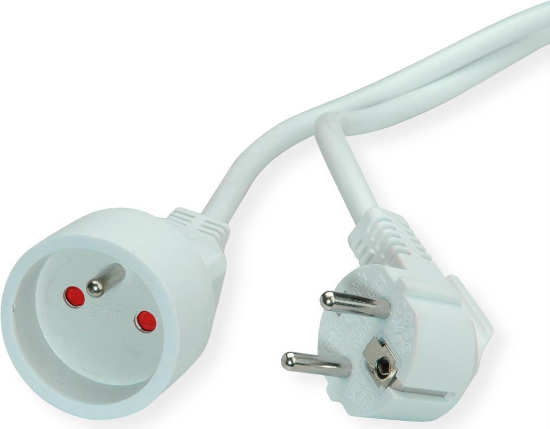 Cavo di contatto di protezione del valore 230VAC versione Ute bianco 50 m (19.99.1174)