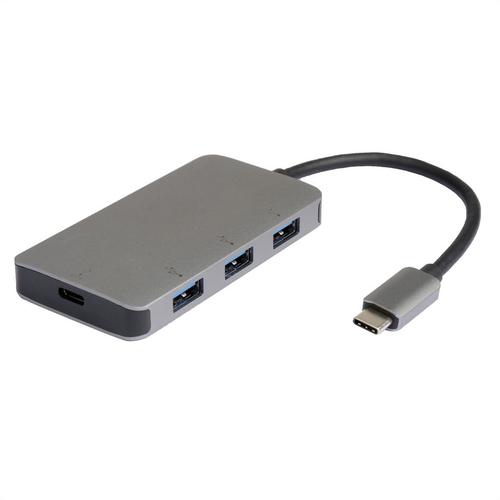 Hub USB3.2 Gen1 ROLINE, 4...