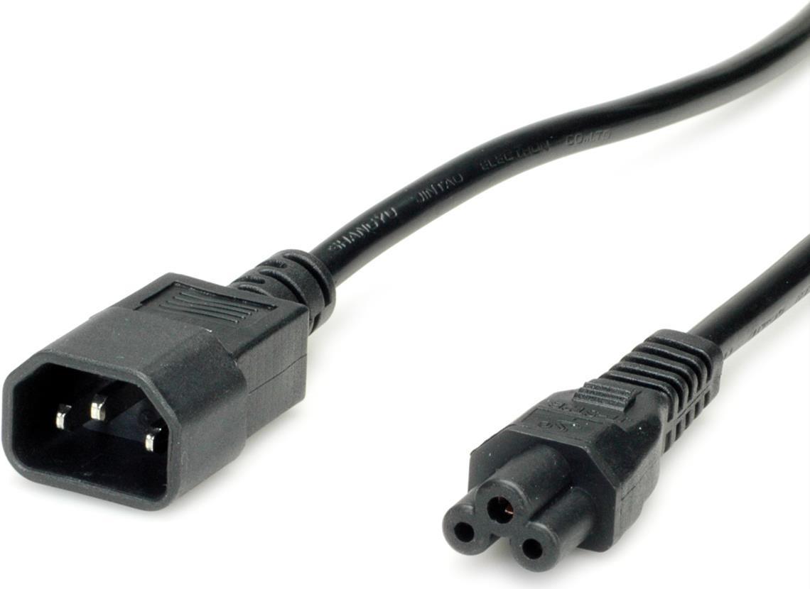 Valore 19.99.1119 cavo di alimentazione nero 18 m Accoppiatore C14 Accoppiatore C5 (19.99.1119)