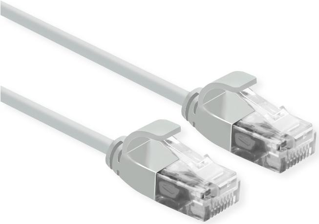 CAVO RETE UTP CAT.6A 2MT SLIM GREY NO SCHERMATO PER DATA CENTER