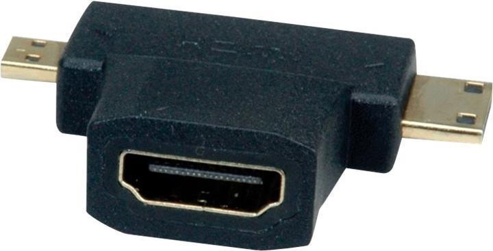 VALORE Adattatore T HDMI HDMI - HDMI Mini HDMI Micro (12.99.3166)