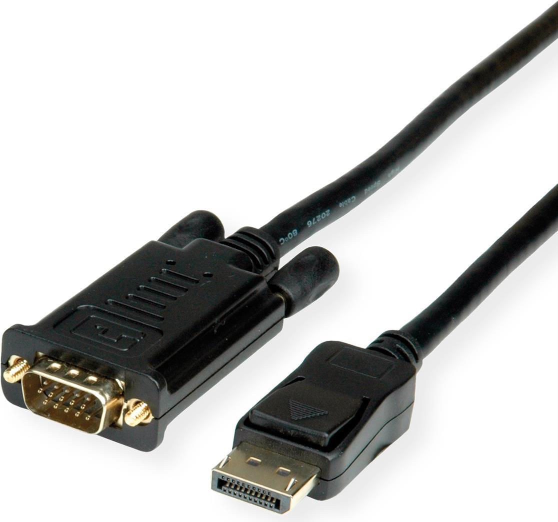 11.04.5974, 5 m, VGA D-Sub , DisplayPort, Maschio, Maschio, Dritto