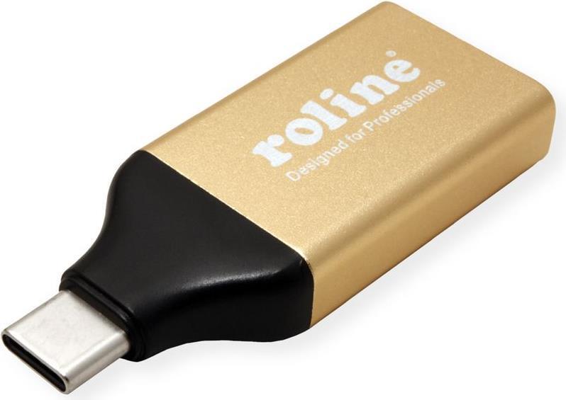 12.03.3231, USB tipo C, HDMI, nero, oro