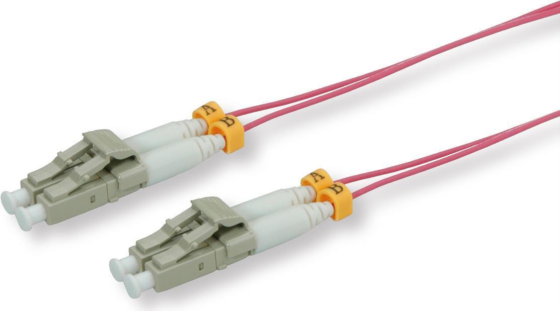 Secomp 21.15.9266 cavo in fibra ottica 7 m 2x LC OFC OM4 viola (21.15.9266)