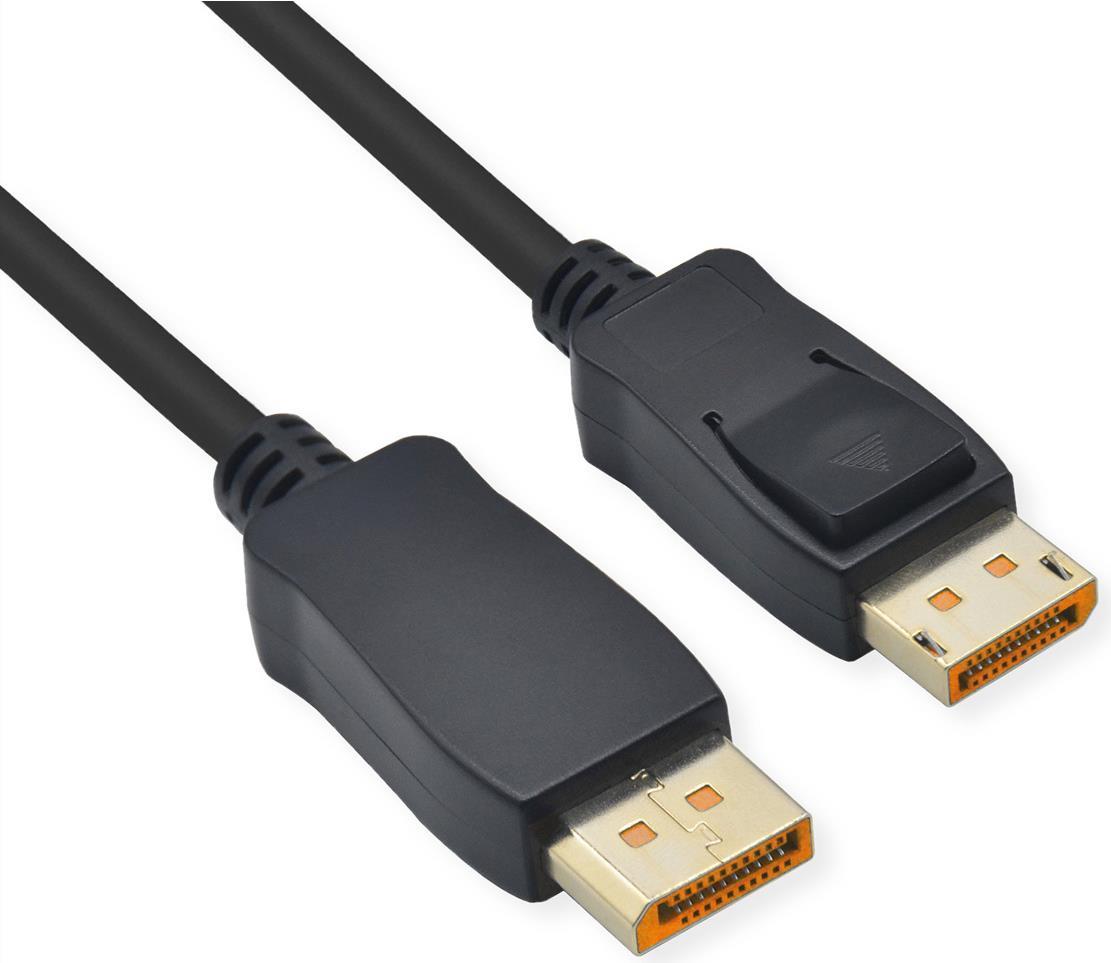 Roline DisplayPort Kabel DP2.1 ST/ST 3M 10KA60Hz UHBR13.5/54GBIT/S - Cavo - Digital/Display/Video - 3 m (11.04.6023))