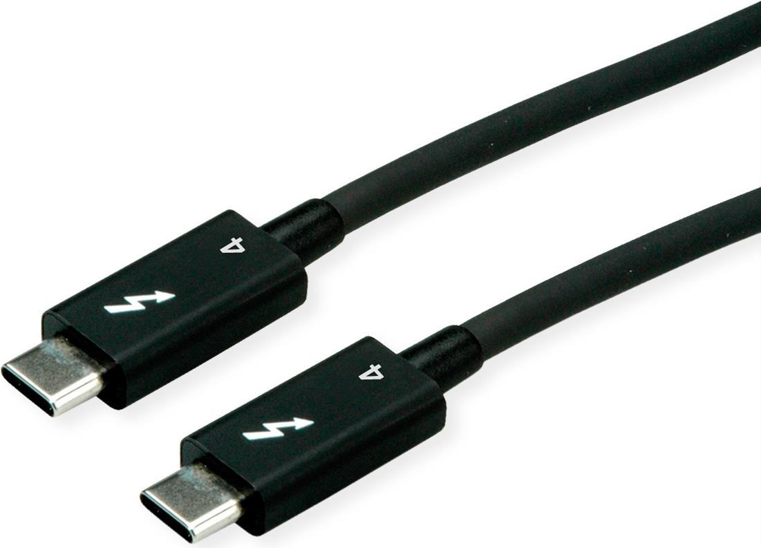 Cavo Thunderbolt 4 C-C 40G 8K30 100W passivo 1,0m - Cavo - Dati digitali