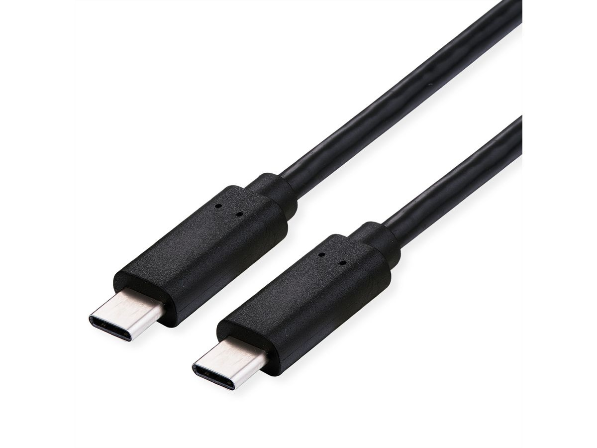 11.02.9105, 2 m, USB C, USB C, USB4 Gen 2x2, 20000 Mbit, nero