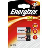 Energizer CR123/CR123A Batteria monouso Litio (CR123/CR123A single Use 2 pack - 3.0V Lithium 2St. - Warranty 12M)