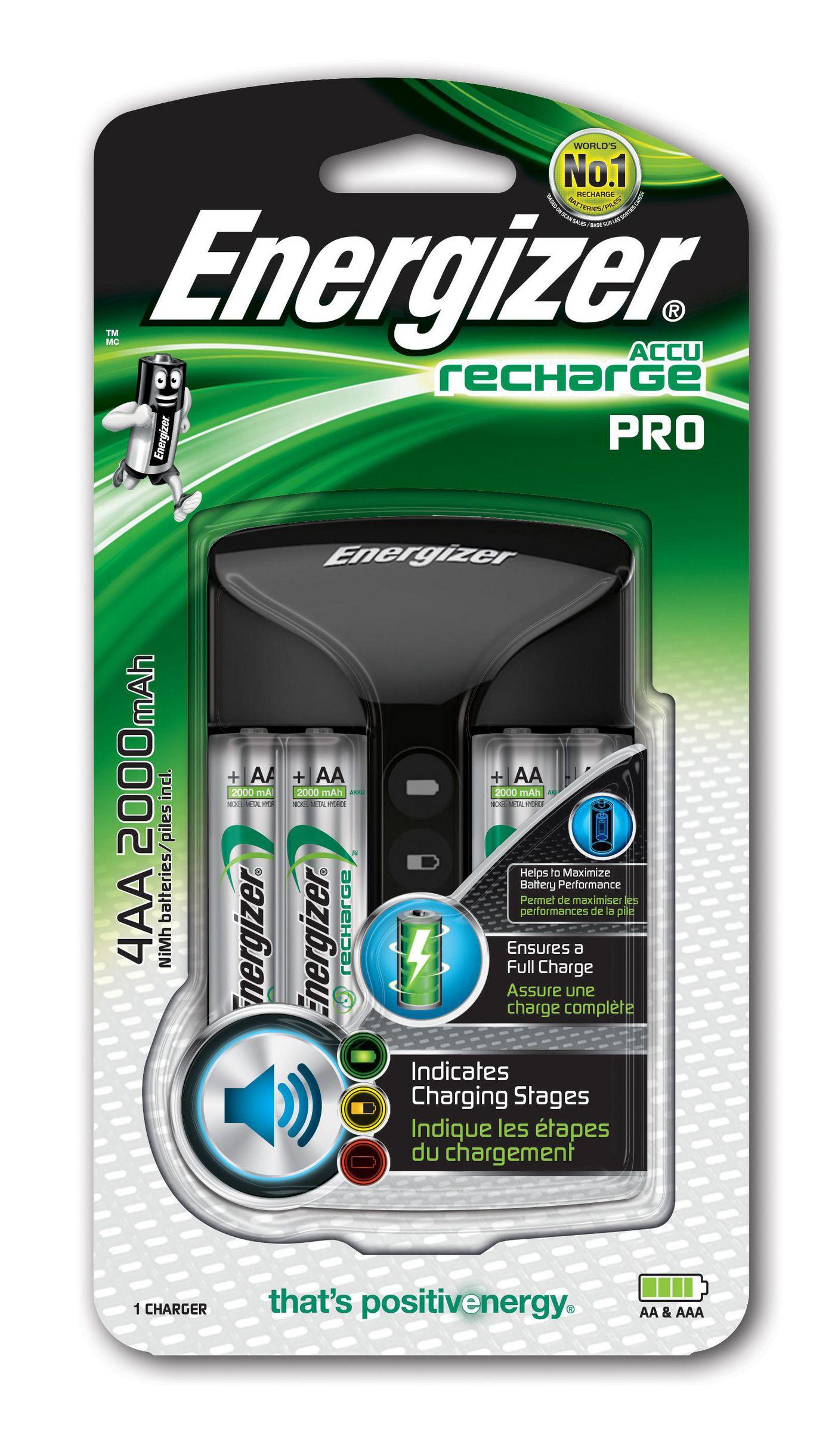Caricabatteria Pro 4xAA 2000mAh