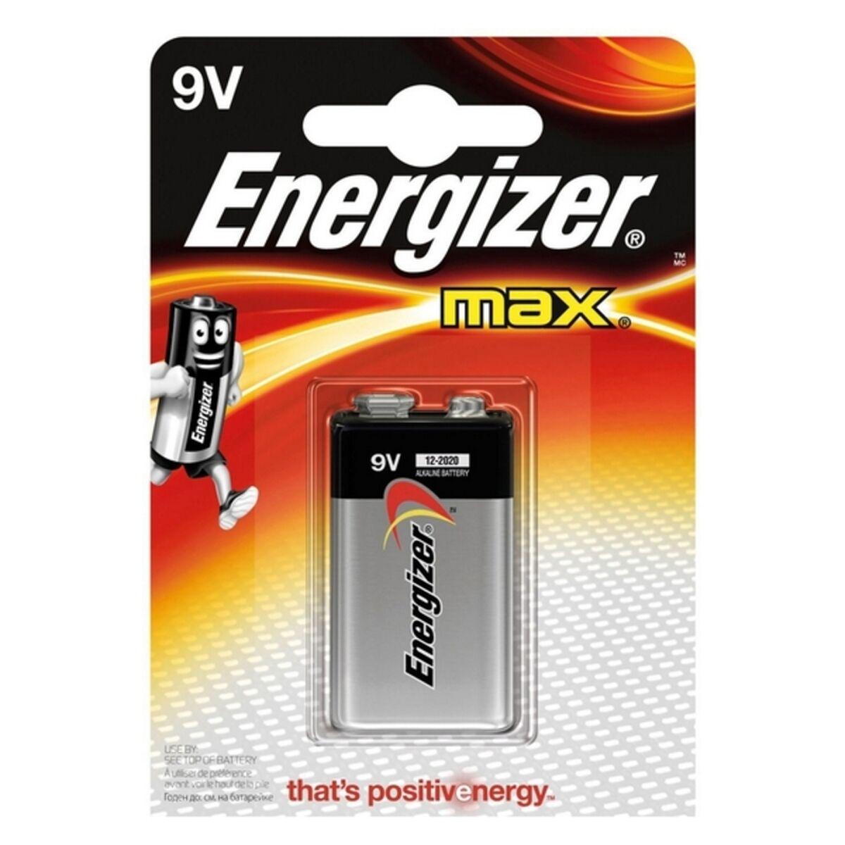 Energizer Max ÃƒÂ¢Ã‚â‚¬Ã‚â€œ 9V Batteria monouso Alcalino (Energizer Max 9V Alkaline Batteries [Pack 1])