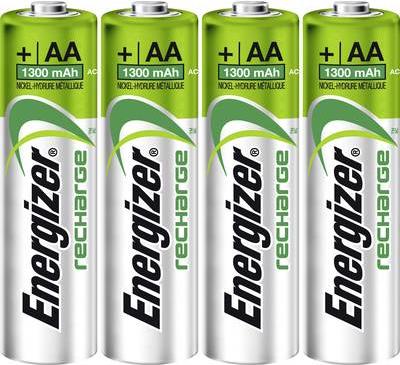 Batterie ricaricabili ENERGIZER Accu Recharge Universal AA conf. da 4 - E301376001