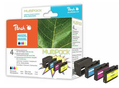 Peach PI300-416 PagePack Nero, Ciano, Magenta, Giallo