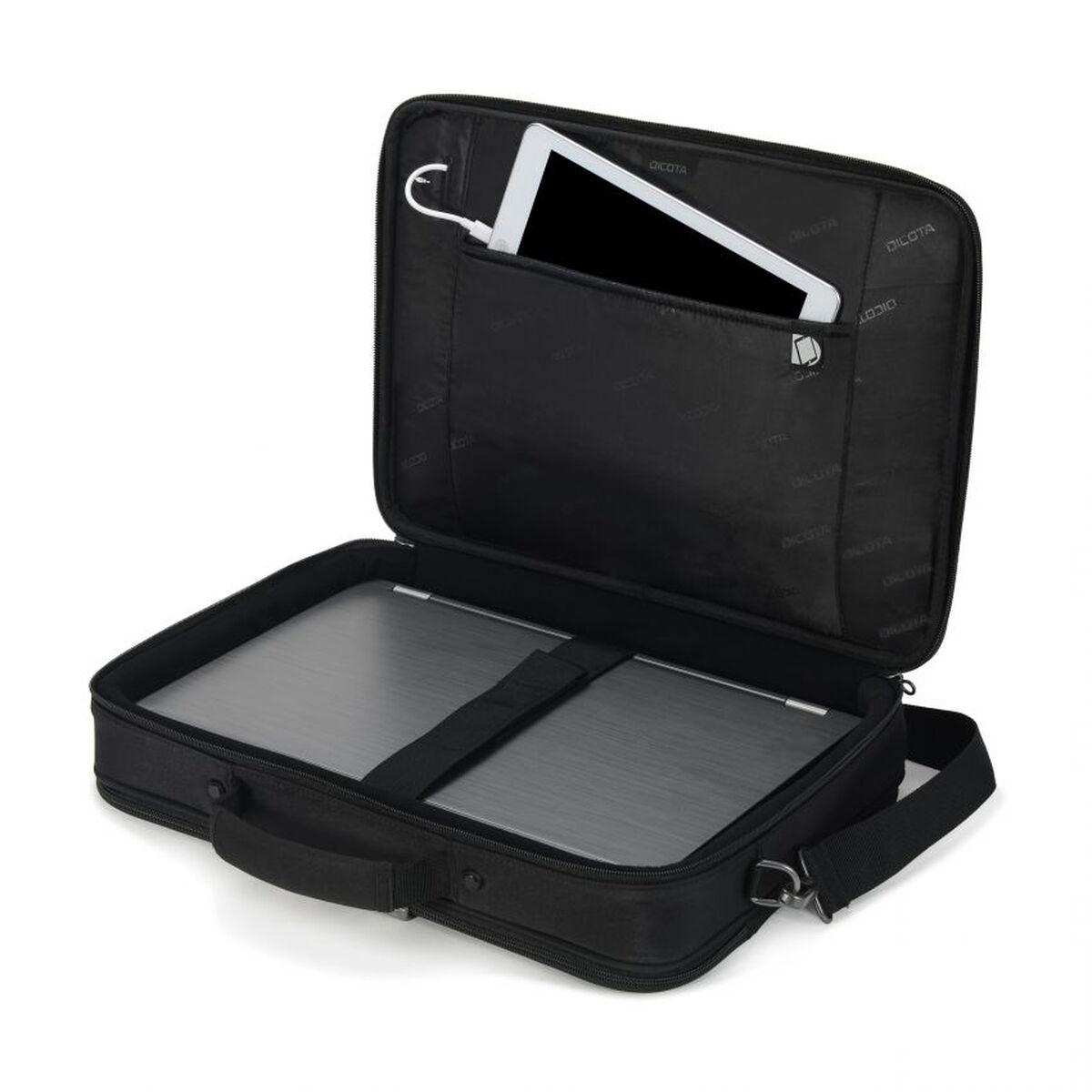 DICOTA Eco Multi Plus SELECT 396 cm 15.6 Borsa da corriere Nero (ECO MULTI PLUS SELECT 14-15.6 - BLACK)