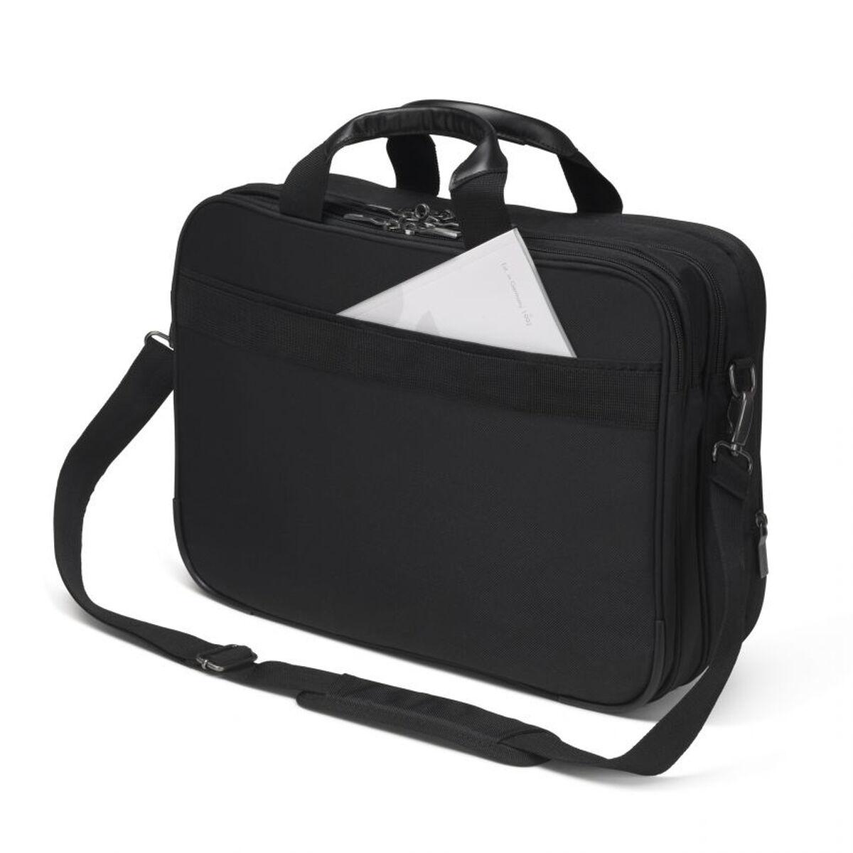 DICOTA Eco Top Traveller Twin SELECT 396 cm 15.6 Borsa da corriere Nero (ECO TOP TRAVELLER TWIN SELECT - 14-15.6 BLACK)