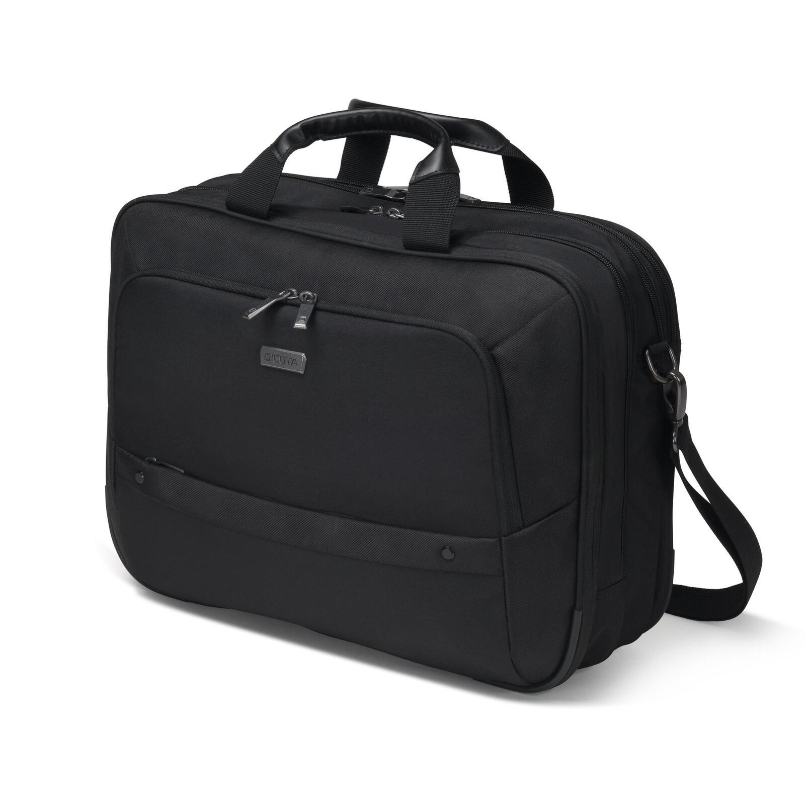 DICOTA Eco Top Traveller Twin SELECT 396 cm 15.6 Borsa da corriere Nero (ECO TOP TRAVELLER TWIN SELECT - 14-15.6 BLACK)