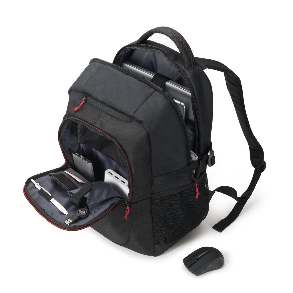 Dicota D31719 zaino Nero (DICOTA BACKPACK GAIN WIRELESS - MOUSE KIT BLACK)
