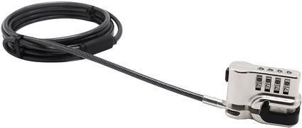 Dicota D31742 cavo di sicurezza Argento 2 m (SECURITY CABLE LOCK FOR - MICROSOFT SURFACE GO/PRO)
