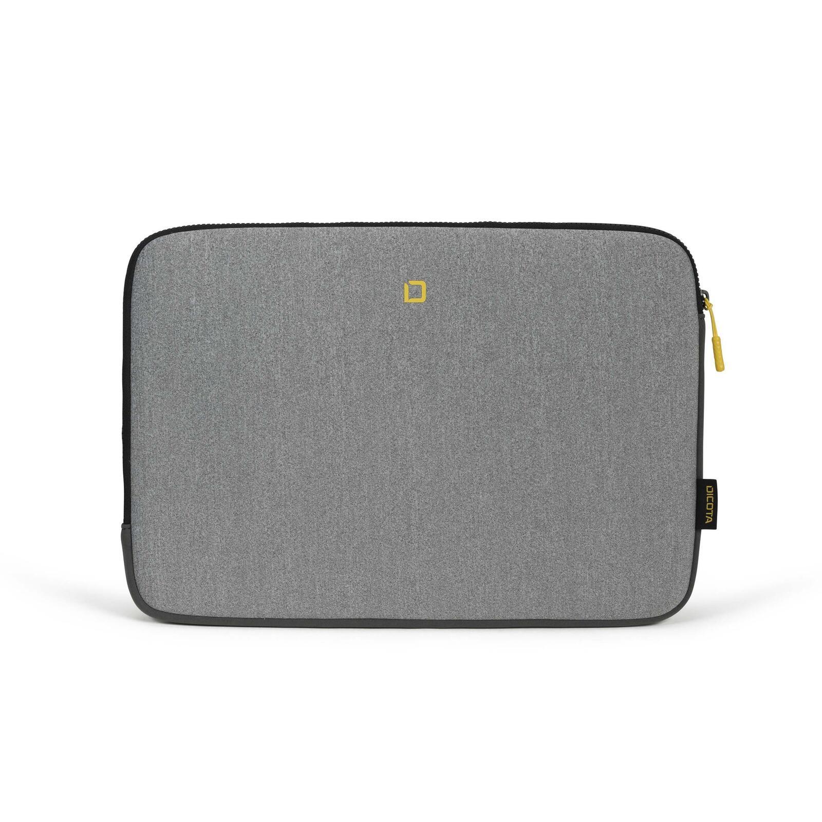 DICOTA D31743 borsa per laptop 358 cm 14.1 Custodia a tasca Grigio Giallo (SKIN FLOW 13-14.1 - GREY/YELLOW)