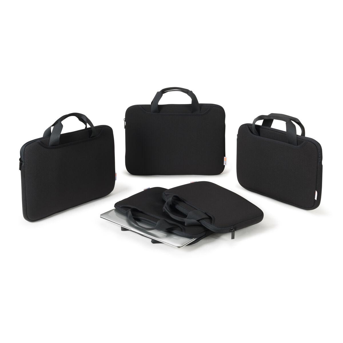 DICOTA D31789 borsa per laptop 338 cm 13.3 Custodia a tasca Nero (BASE XX LAPTOP SLEEVE PLUS - 13-13.3 BLACK)