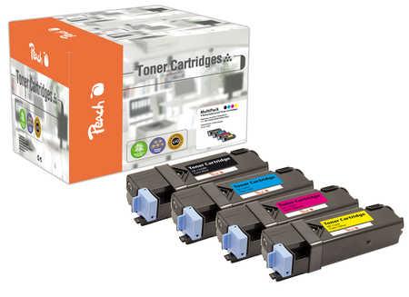 Peach 111725 cartuccia toner 1 pz Nero, Ciano, Magenta, Giallo